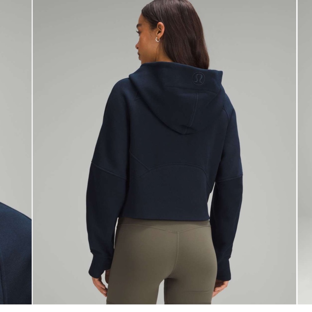 Lululemon scuba half zip hoodie size XS/S true navy - Picture 2 of 10